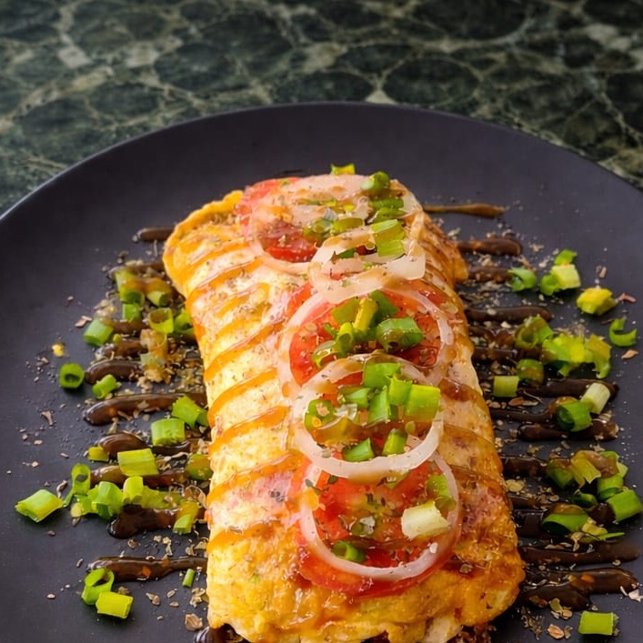 Crepioca de carne